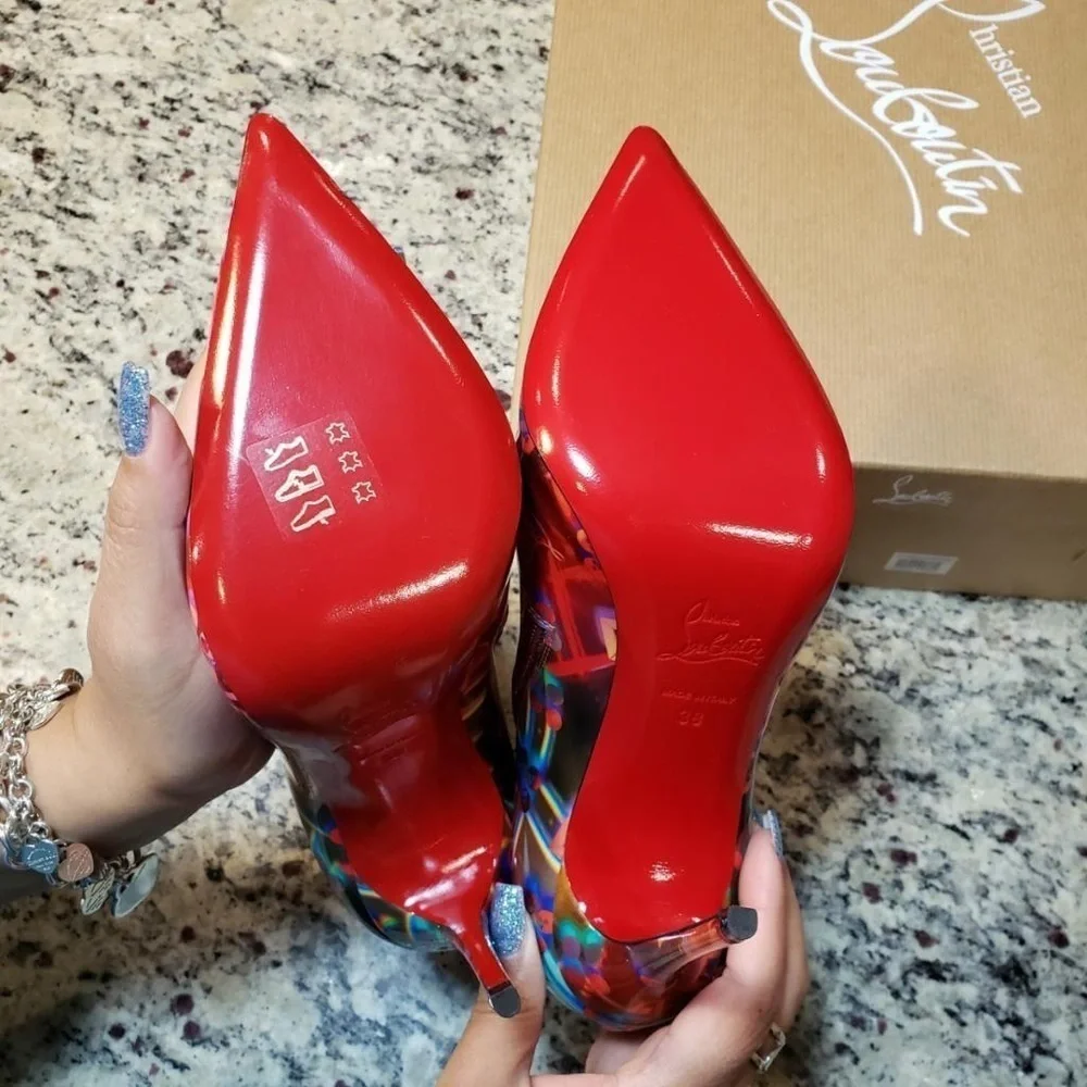 New Christian Louboutin So Kate 100mm Booty size 38